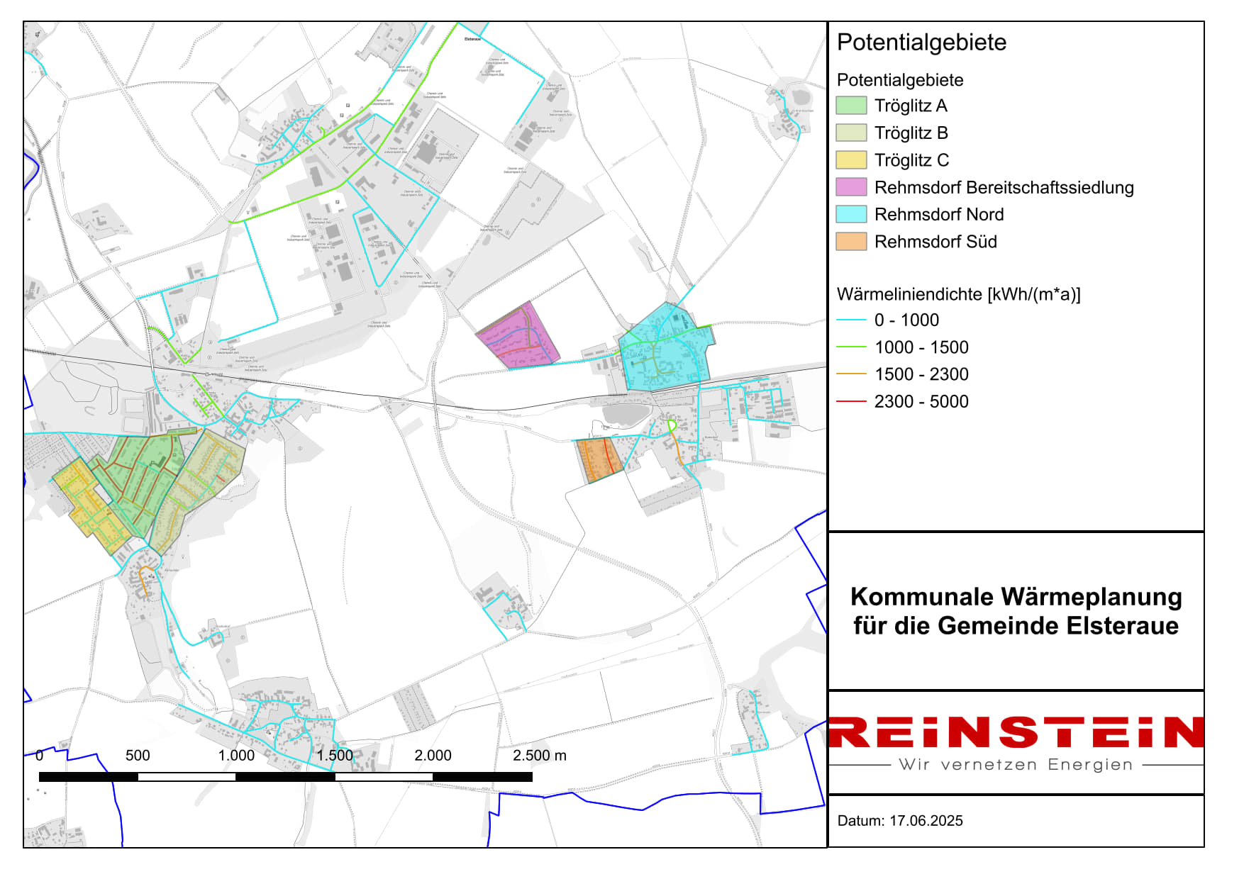 Fokusgebiete kommunale Wärmeplanung